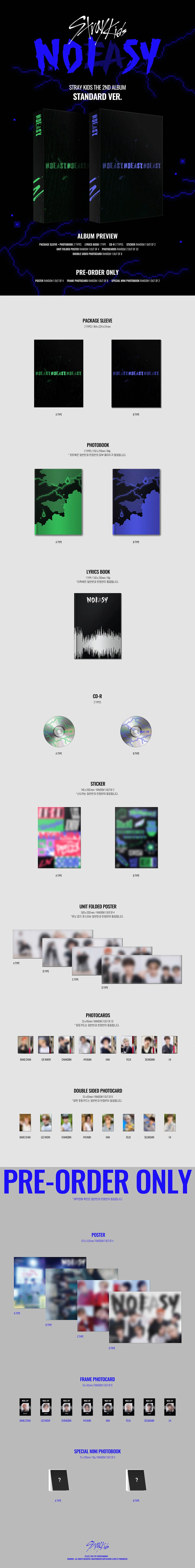 Stray Kids - NOEASY - 2nd Album - Image 2
