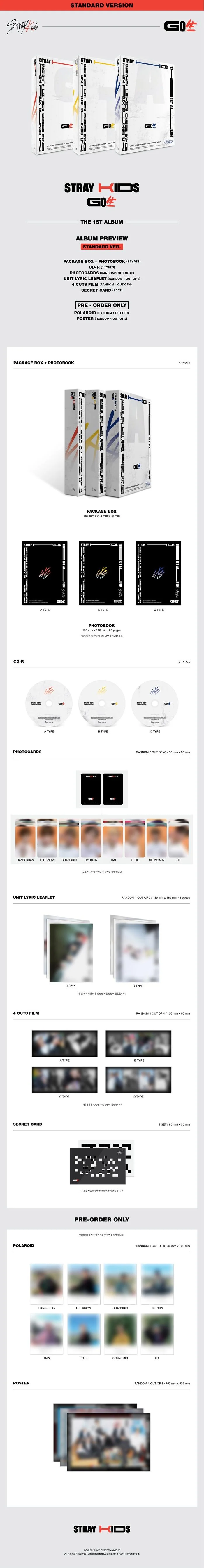 Stray Kids - GO生 (GO LIVE) - 1st Album - Image 2