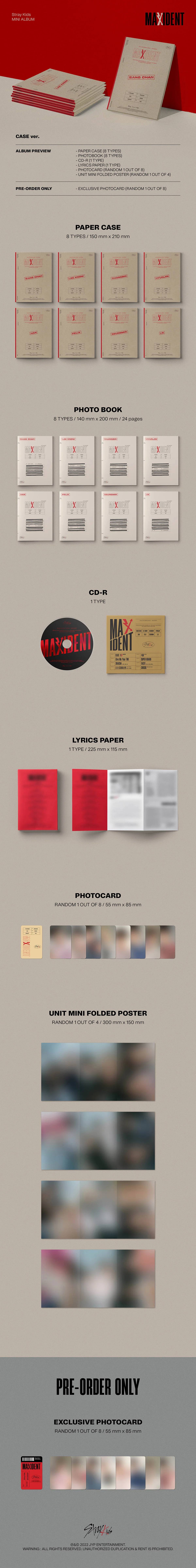 Stray Kids - MAXIDENT - Mini Album (Case Ver.) - Image 2