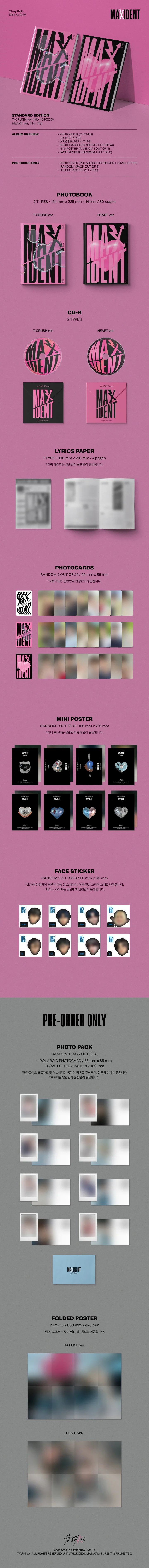 Stray Kids - MAXIDENT - Mini Album (Standard Edition) - Image 2