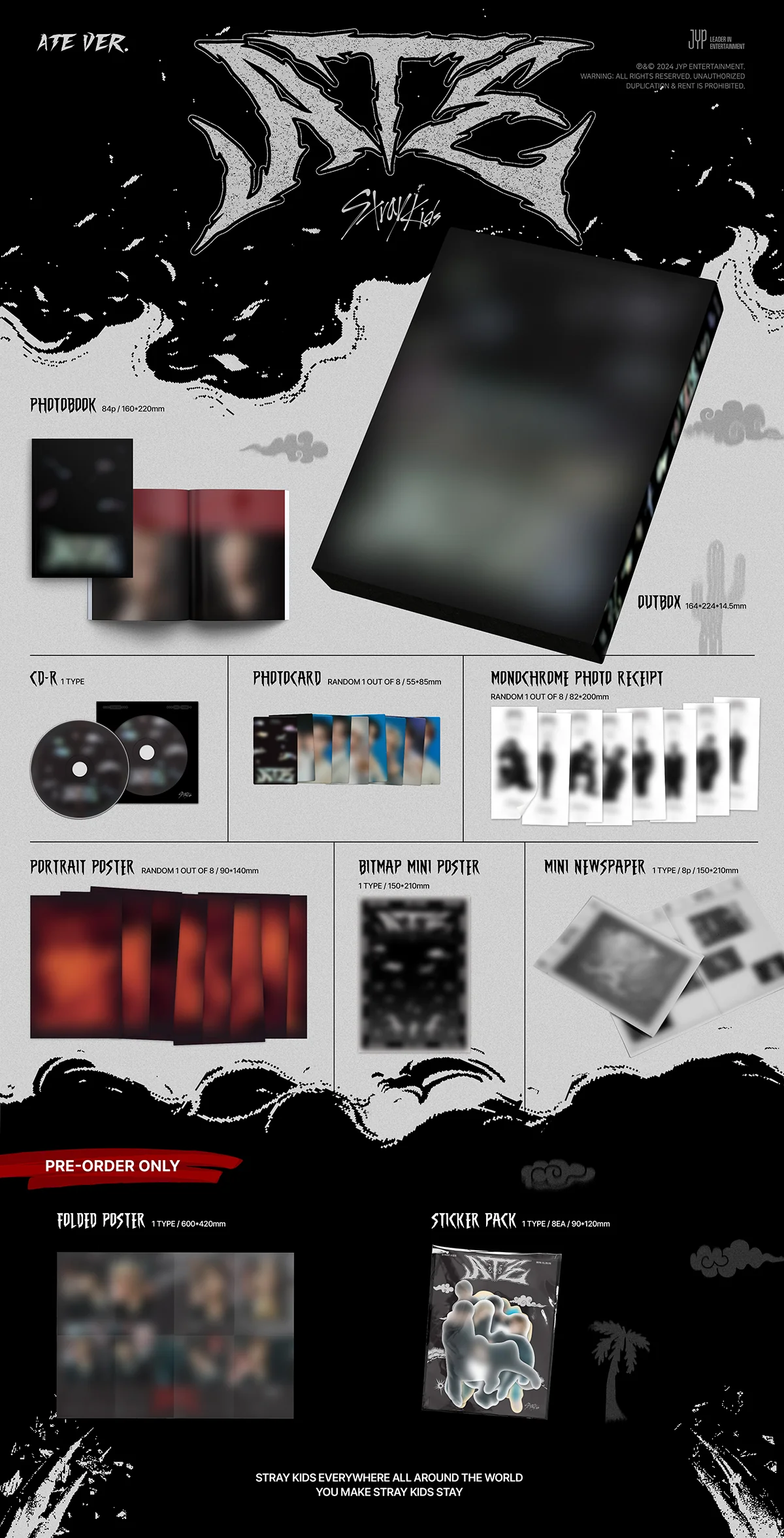 Stray Kids - ATE - Album (ATE Ver. / LIMITED) - Image 2