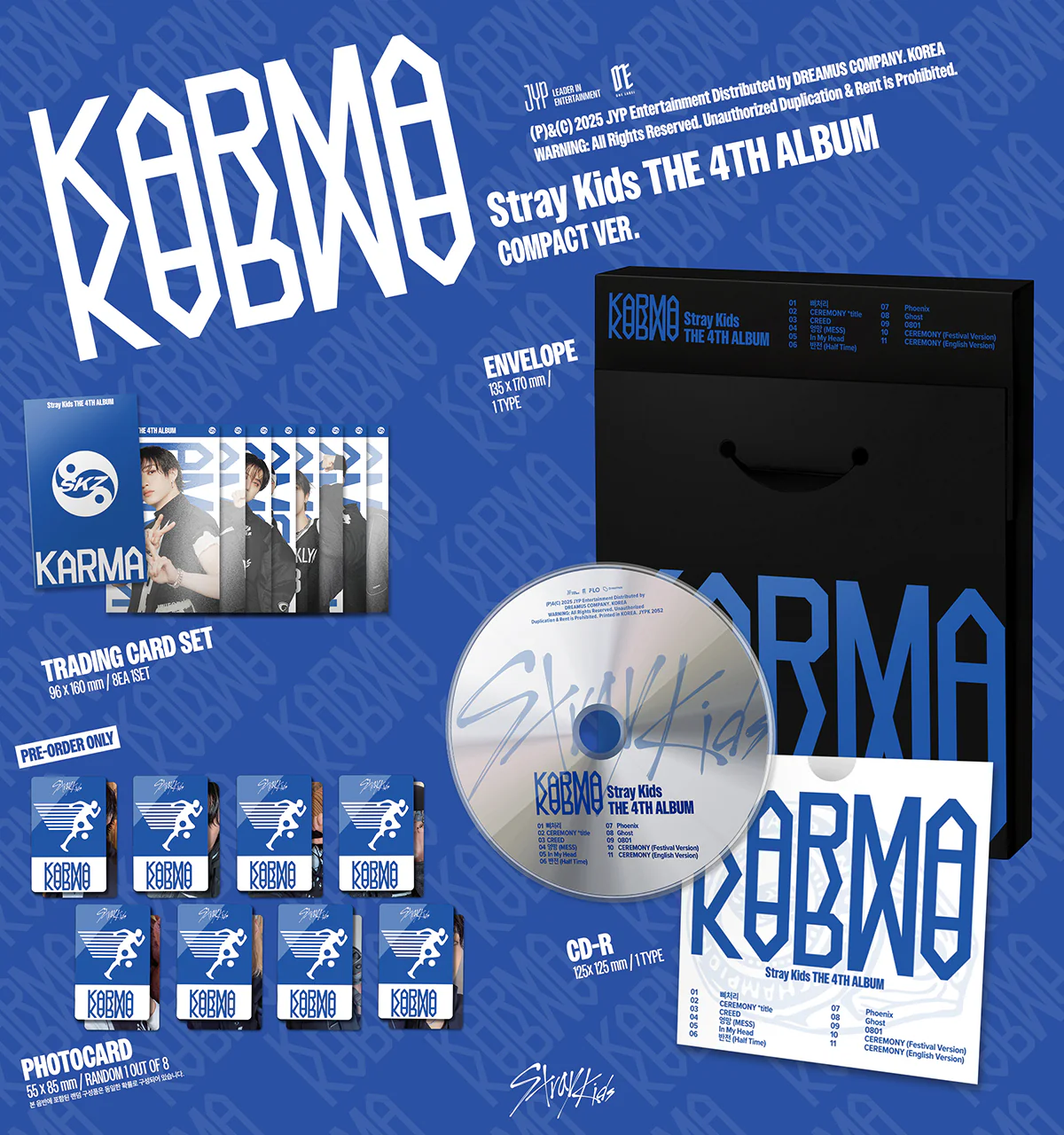 Stray Kids - KARMA - 4th Full Album (COMPACT Ver.) - Image 2