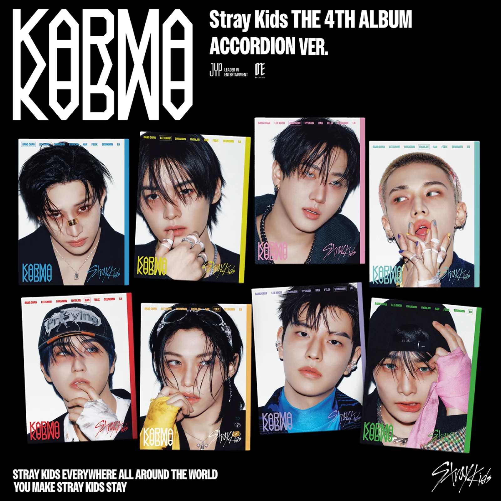 Stray Kids - KARMA - 4th Full Album (ACCORDION Ver.)