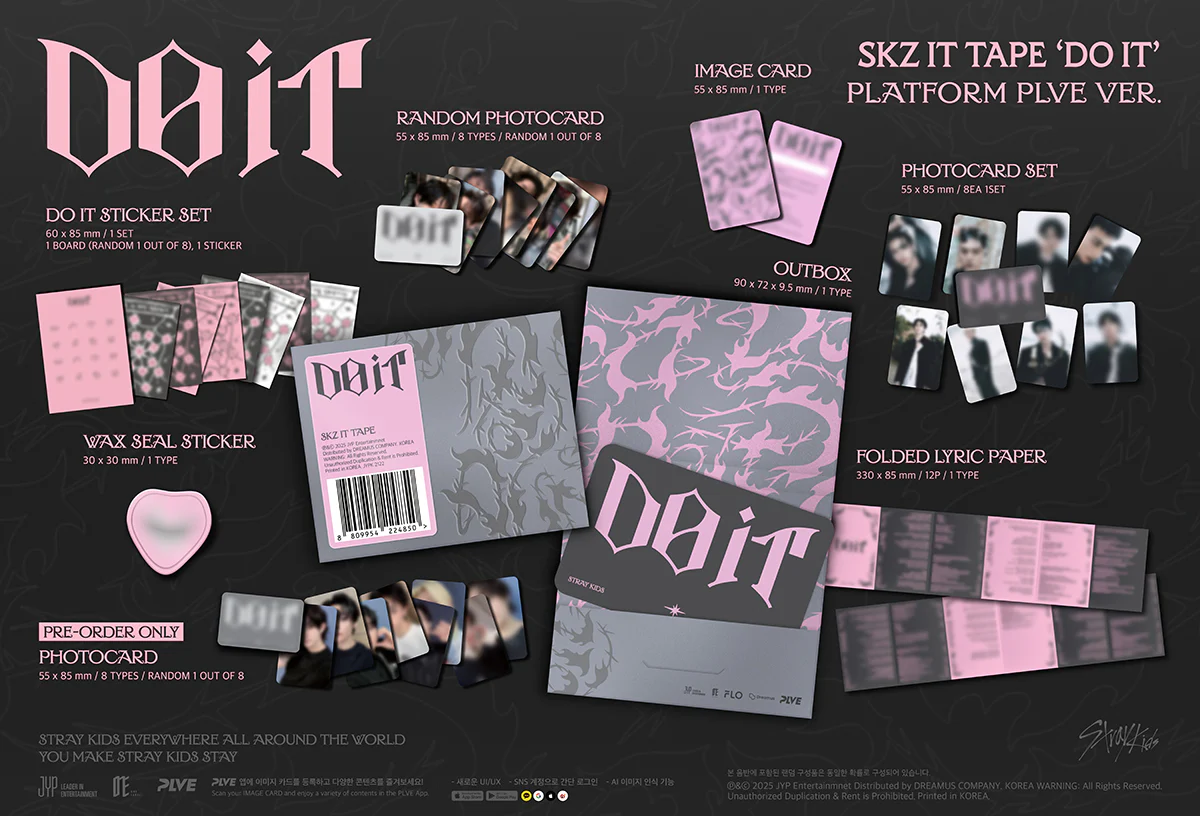 Stray Kids - DO IT / SKZ IT TAPE - Album (PLATFORM PLVE Ver.) - Image 2