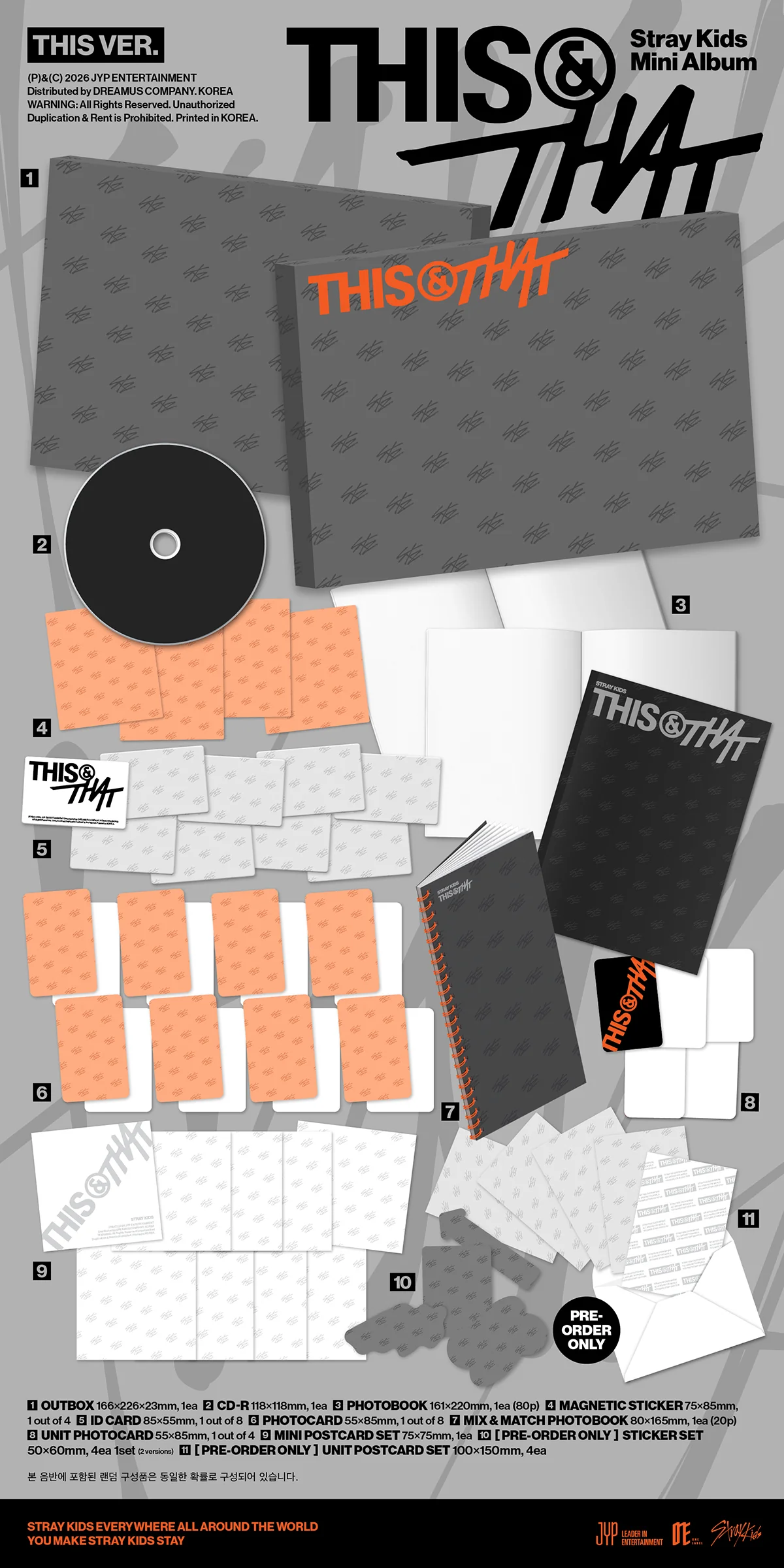 (Pre-Order) Stray Kids - THIS & THAT - Album (THIS, THAT Ver.) - Image 2