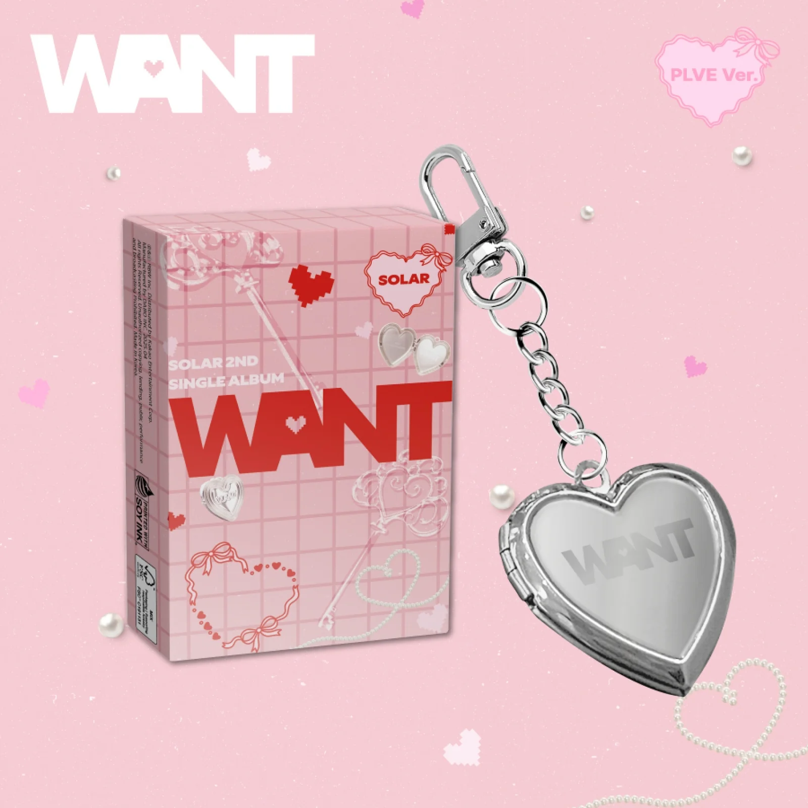Solar (Mamamoo) - WANT - 2nd Single Album (PLVE Ver.)