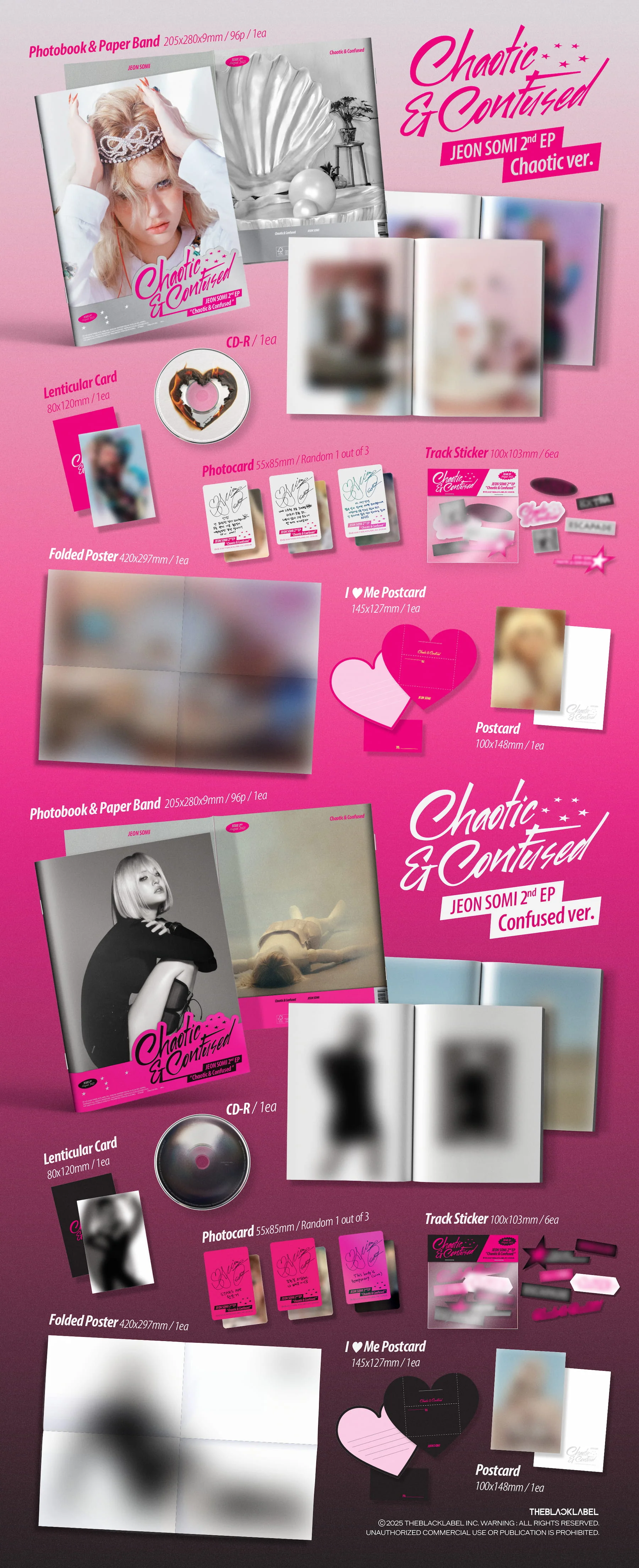 JEON SOMI - Chaotic & Confused - 2nd EP Album - Image 2