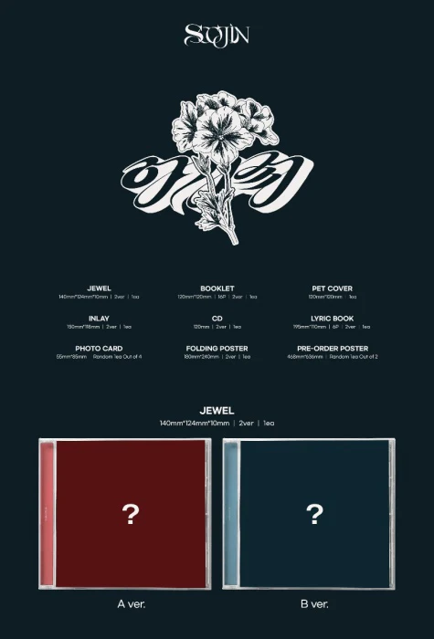 SOOJIN - AGASSY - 1st EP (Jewel Ver.) - Image 2