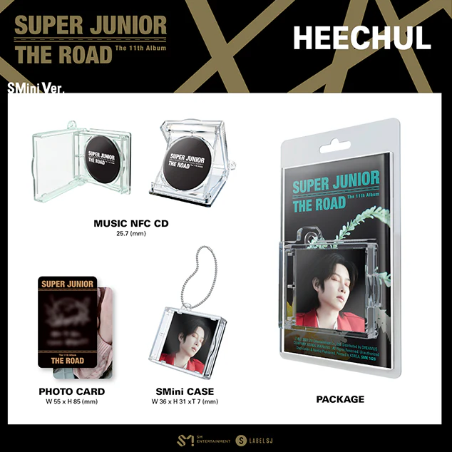 Super Junior - The Road - 11th Full Album (SMini Ver.) - Image 2