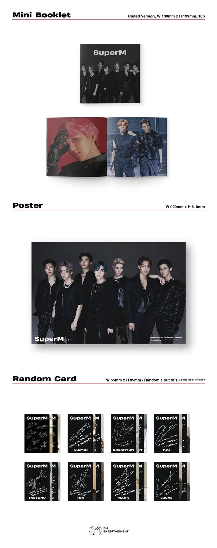 SuperM - SuperM - 1st Mini Album - Image 4