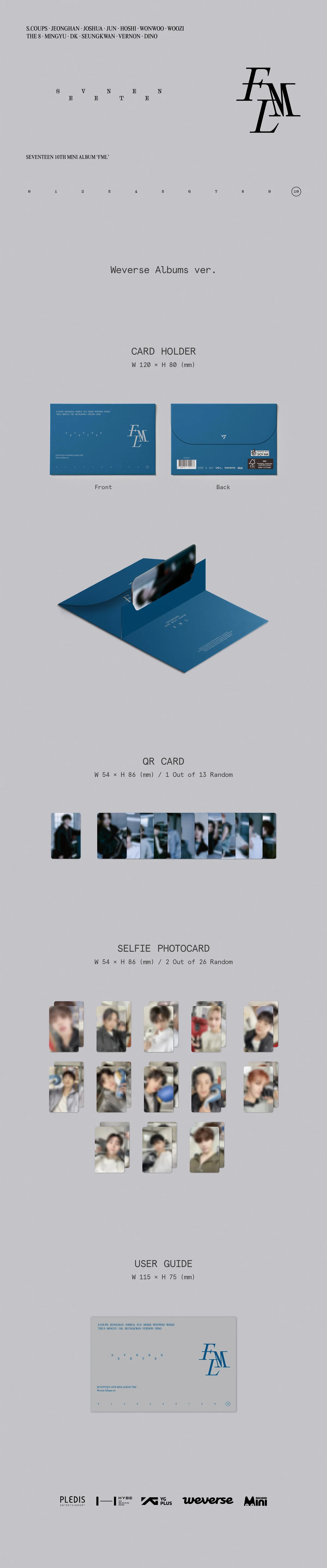 SEVENTEEN - FML - 10th Mini Album (Weverse Albums Ver.) - Image 2