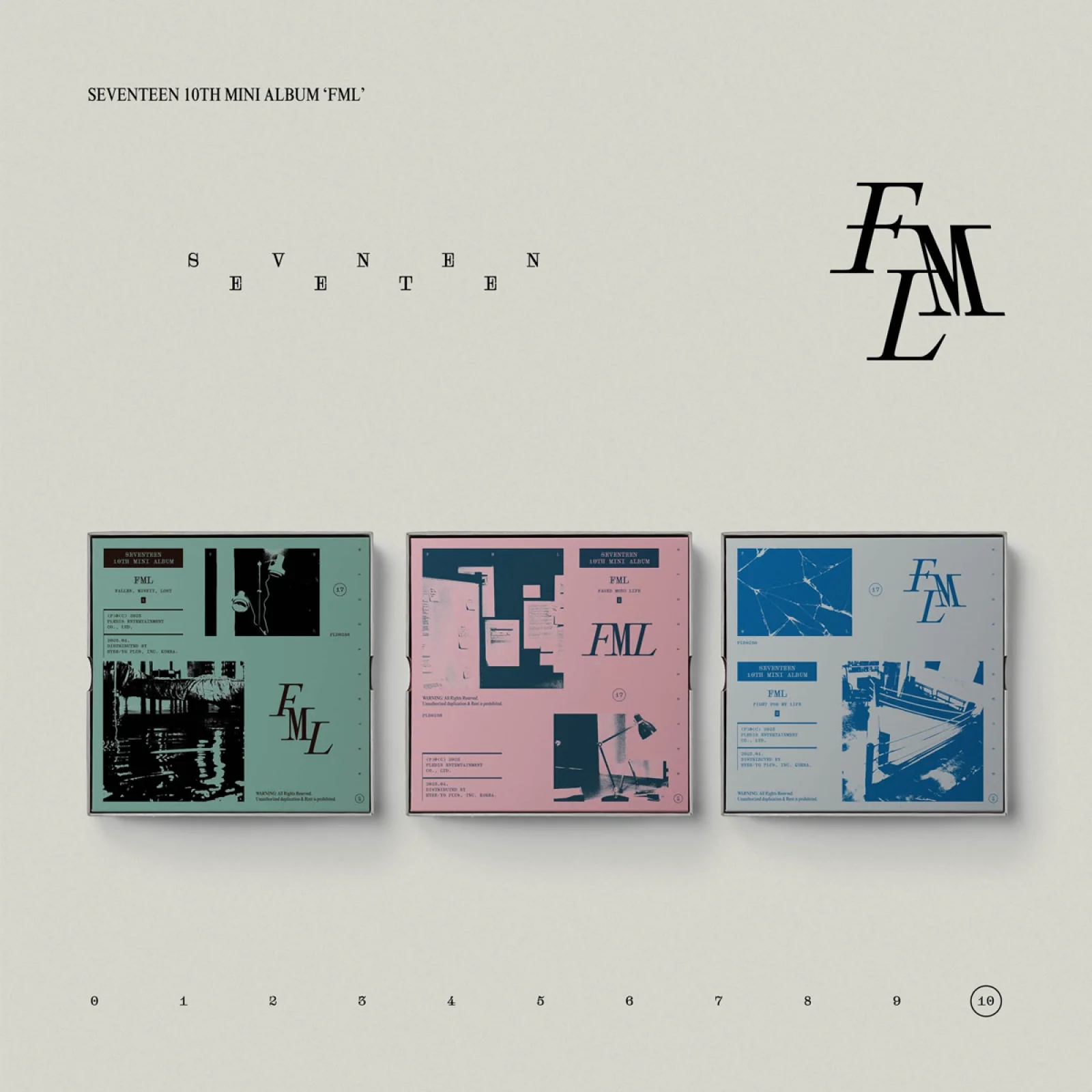 SEVENTEEN - FML - 10th Mini Album (Standard Ver.)