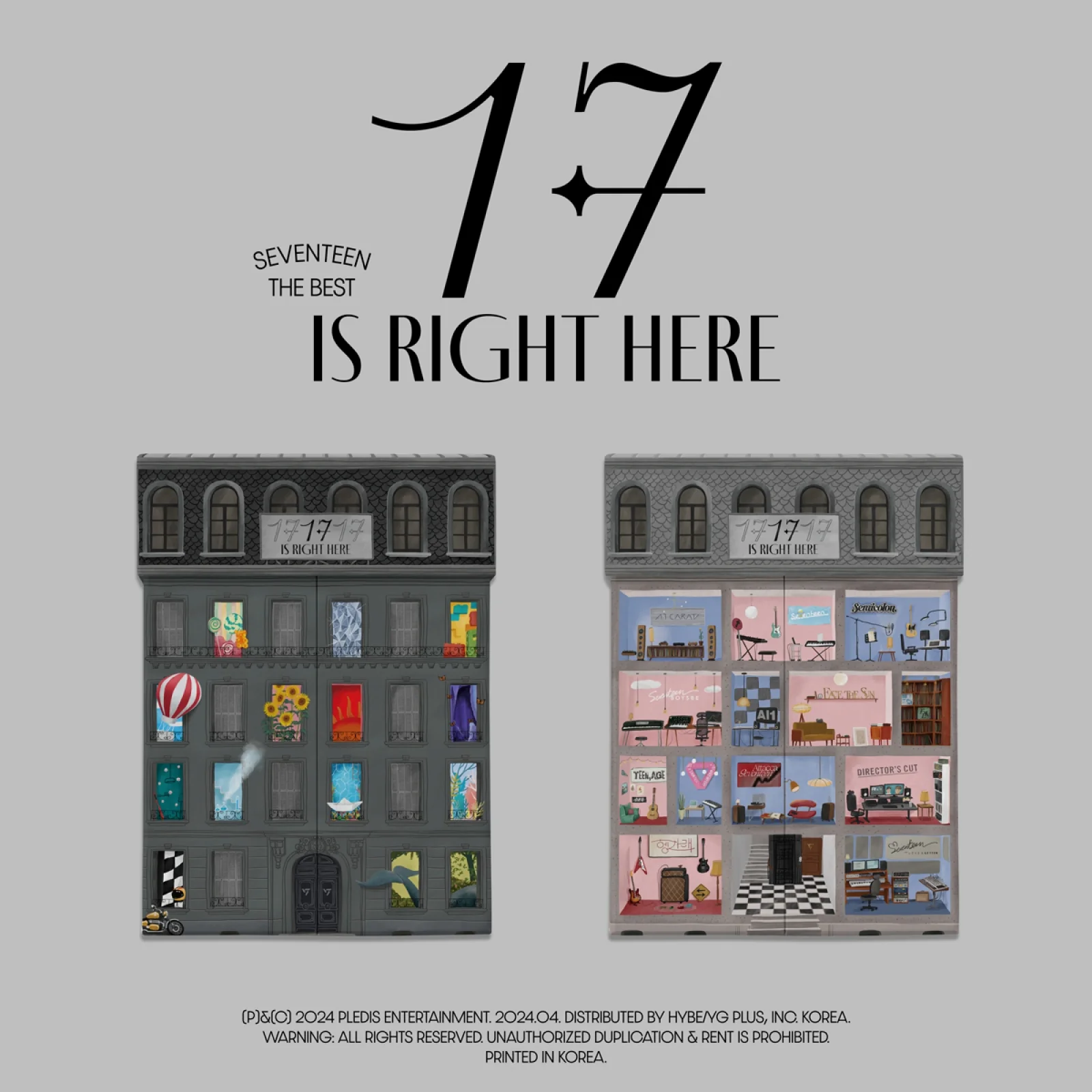 SEVENTEEN - 17 IS RIGHT HERE - Best Album (Weverse Albums Ver.)