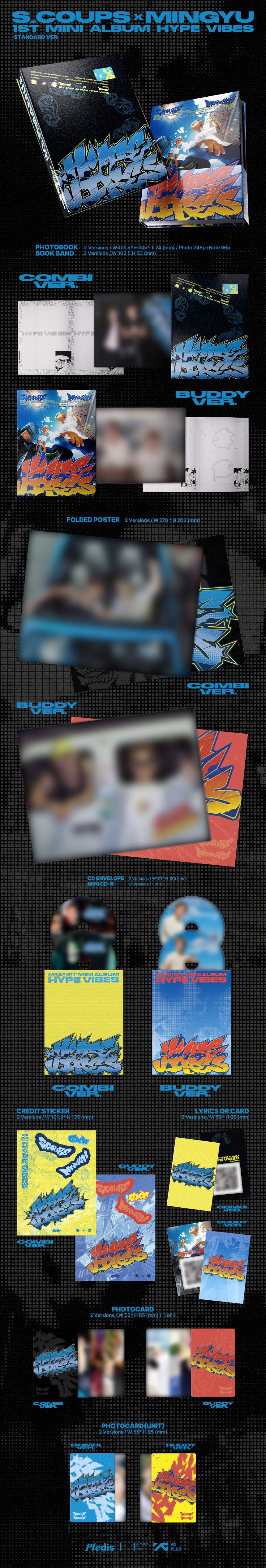 S.COUPS X MINGYU (SEVENTEEN) - HYPE VIBES (Standard Ver.) - Image 2
