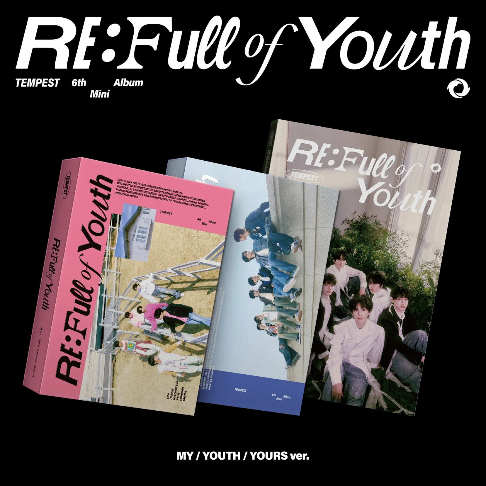 TEMPEST - RE: Full of Youth - 6th Mini Album