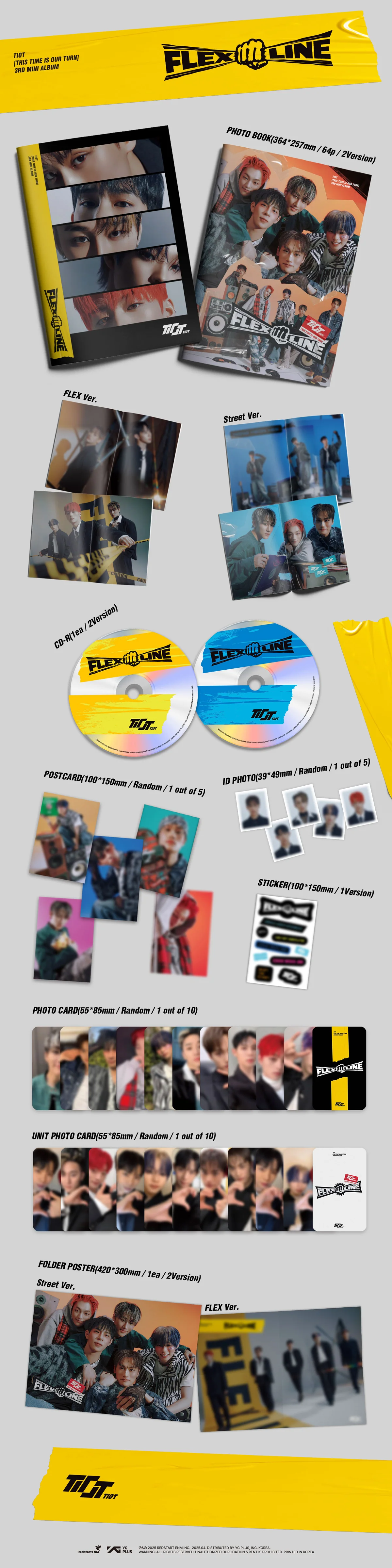 TIOT - FLEX LINE - 3rd Mini Album - Image 2