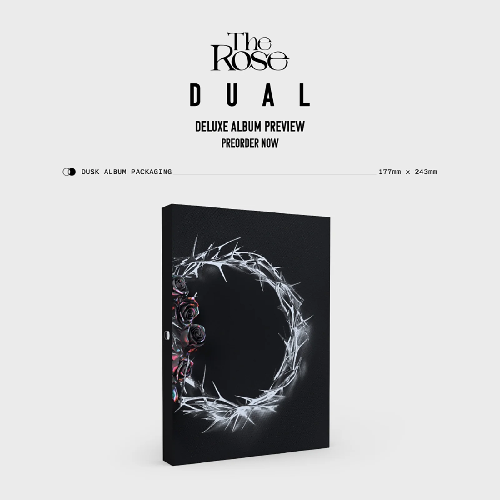 THE ROSE - DUAL - 2nd Full Album (Deluxe Box / Dusk Ver.)