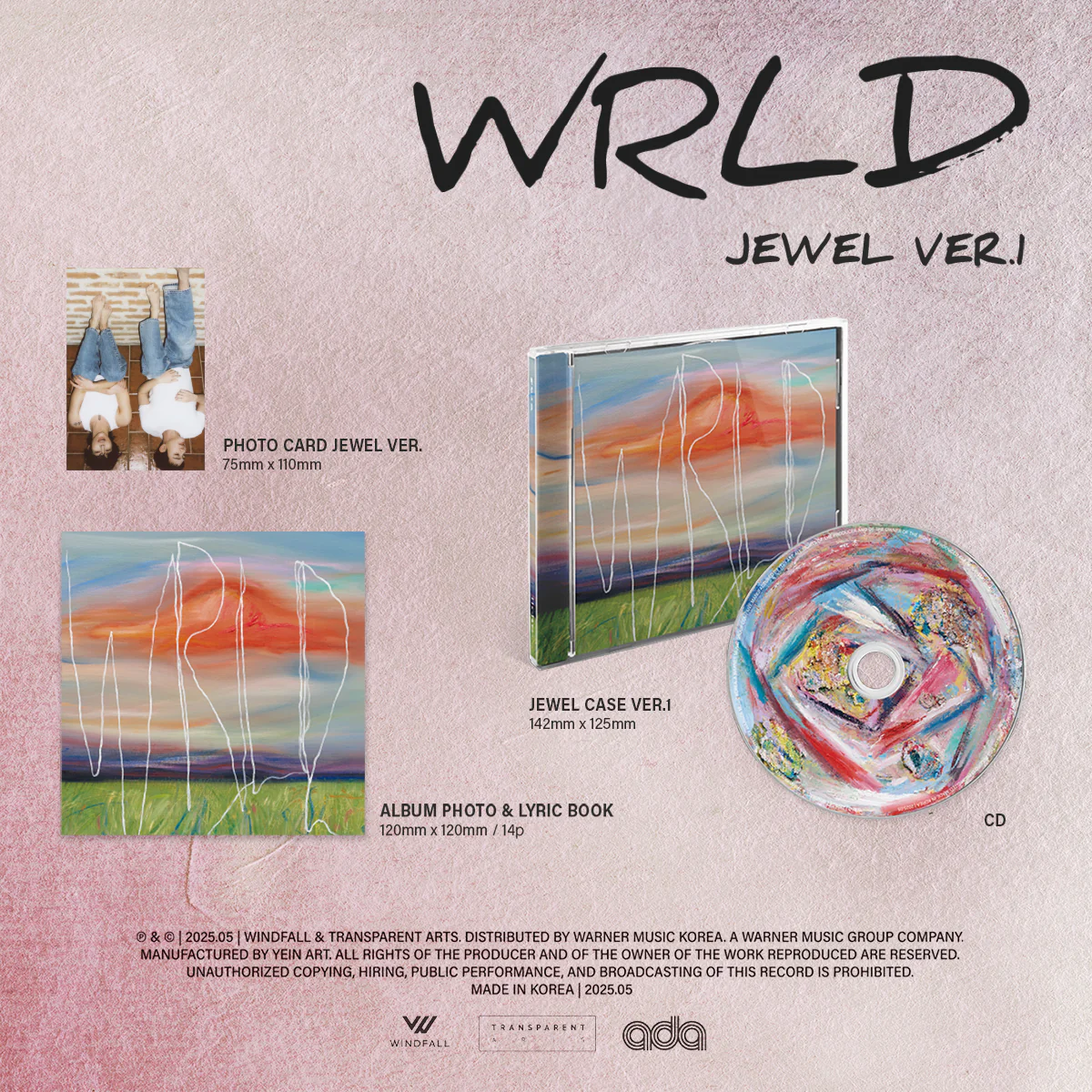 THE ROSE - WRLD - Album (Jewel Ver. 1) - Image 2