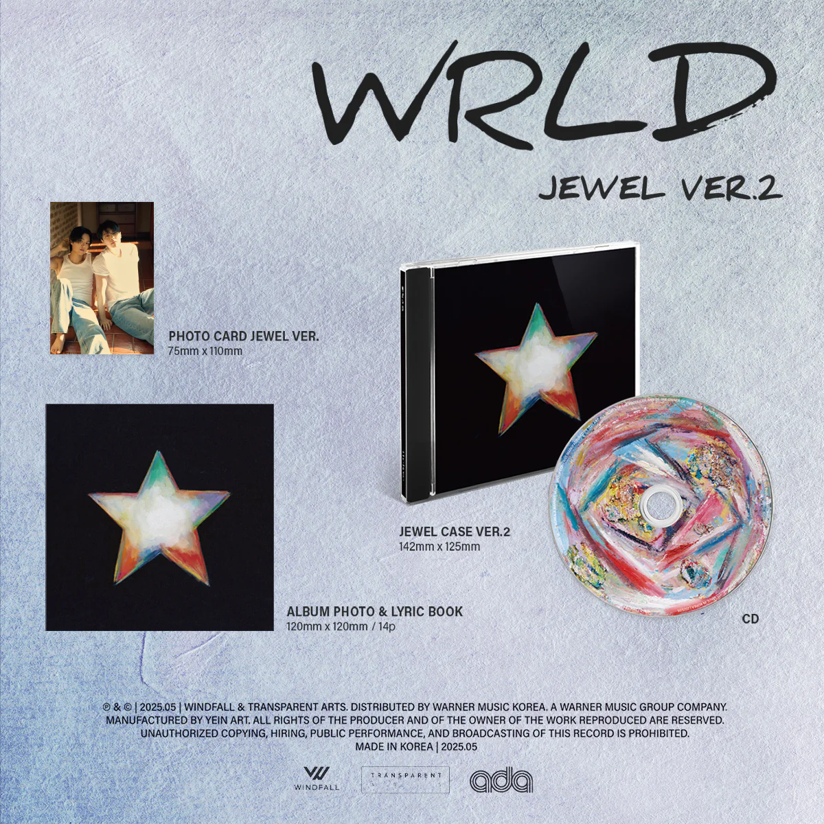 THE ROSE - WRLD - Album (Jewel Ver. 2) - Image 2