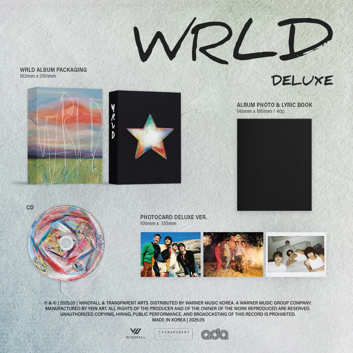 THE ROSE - WRLD - Album (Deluxe Ver.) - Image 2
