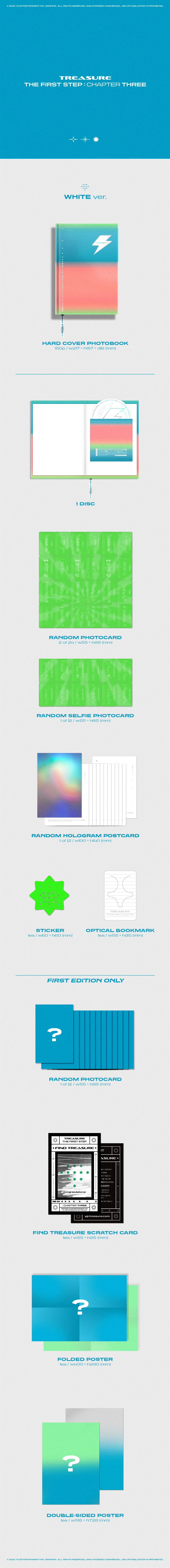 TREASURE - THE FIRST STEP : CHAPTER THREE - 3rd Single Album - Image 2