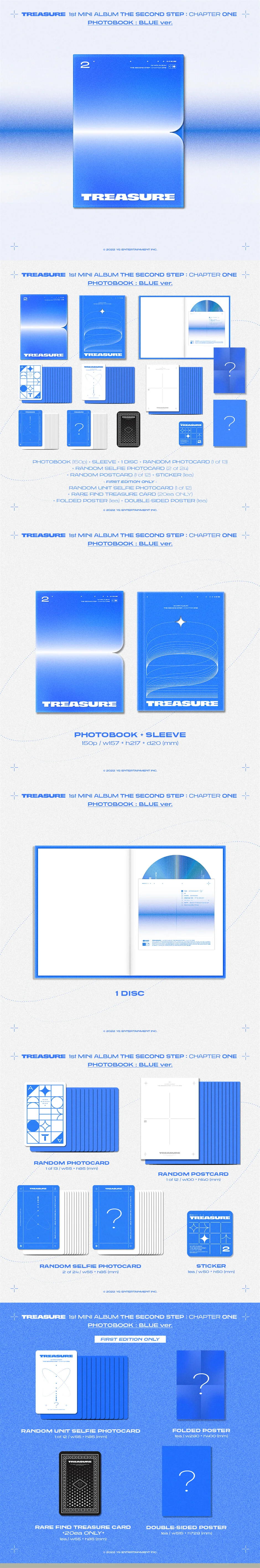 TREASURE - THE SECOND STEP : CHAPTER ONE - 1st Mini Album - Image 3