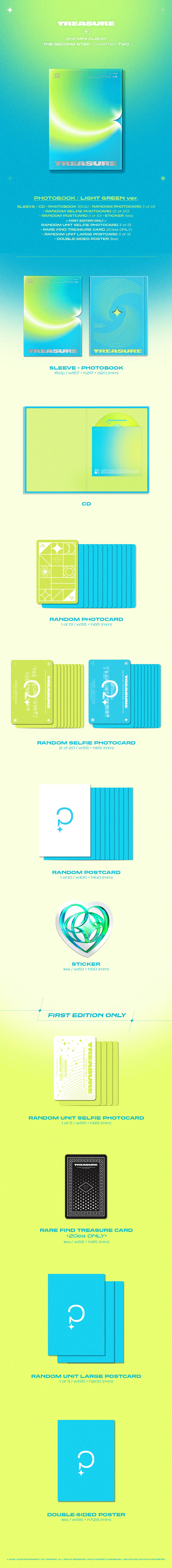 TREASURE - THE SECOND STEP : CHAPTER TWO - 2nd Mini Album - Image 2