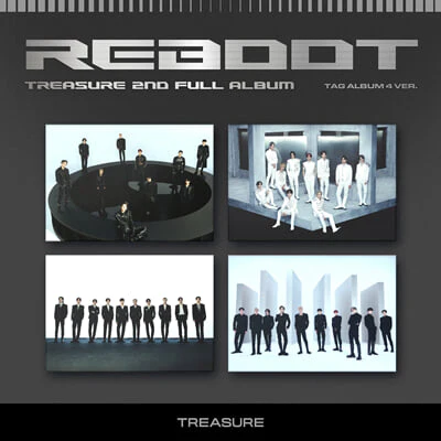 TREASURE - REBOOT - 2nd Full Album (YG TAG Album Ver.)