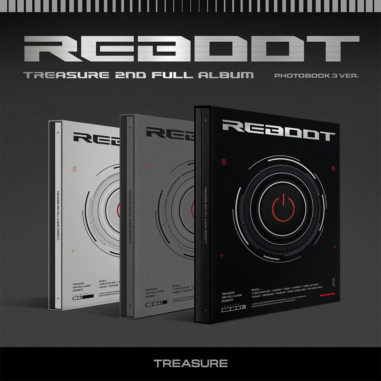 TREASURE - REBOOT - 2nd Full Album (Photobook Ver.)