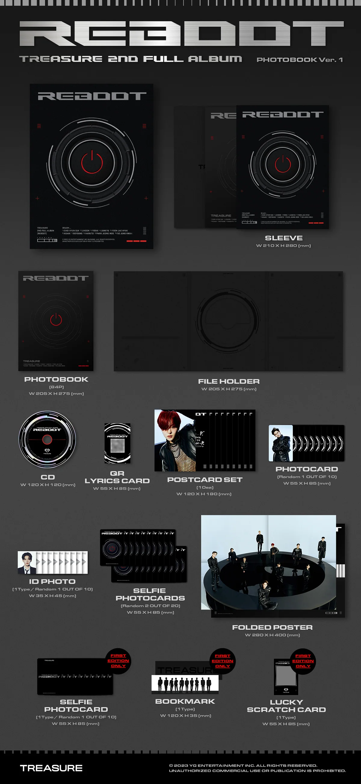 TREASURE - REBOOT - 2nd Full Album (Photobook Ver.) - Image 2