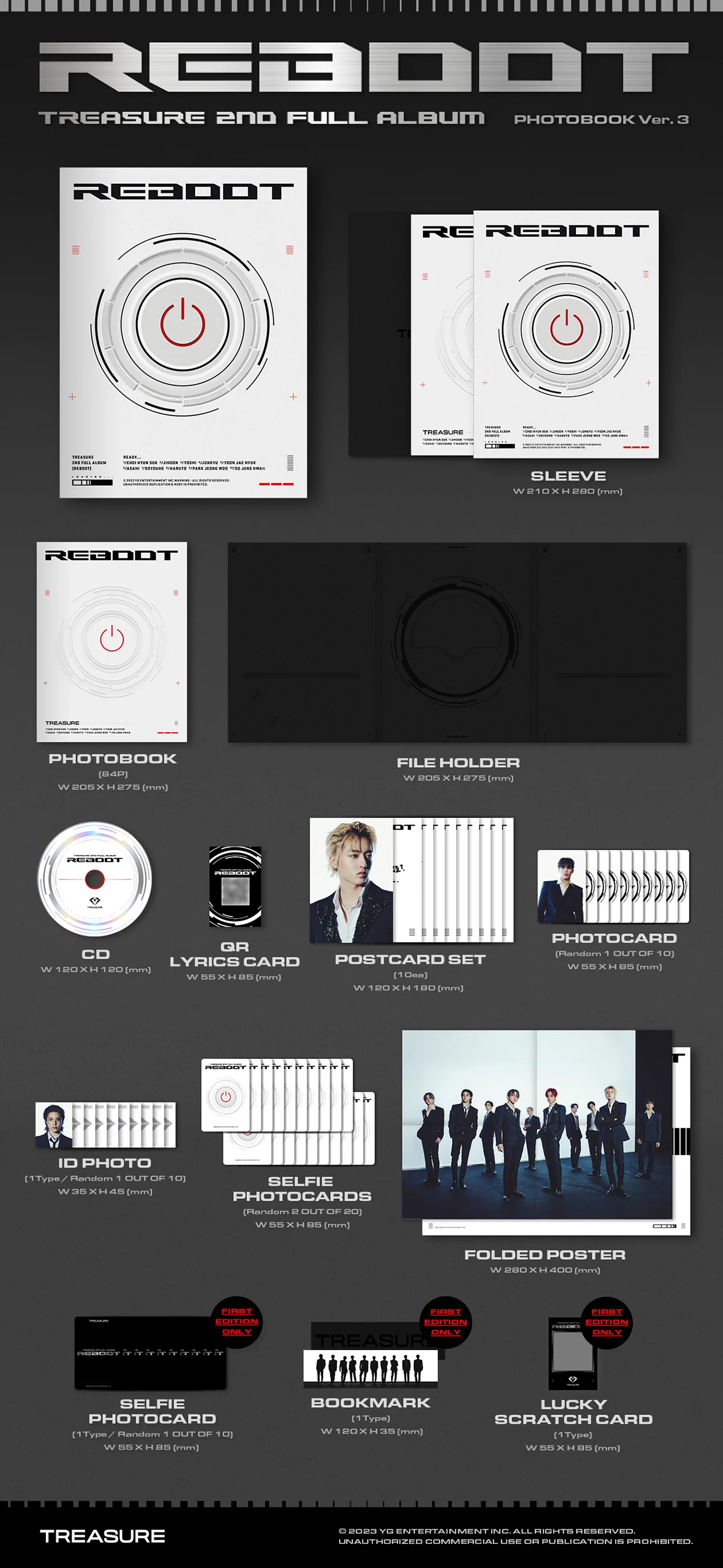 TREASURE - REBOOT - 2nd Full Album (Photobook Ver.) - Image 4