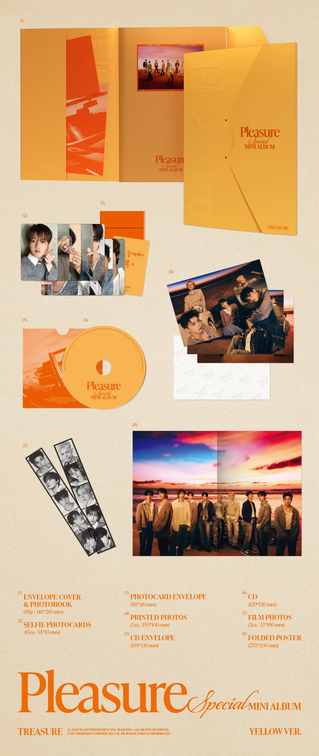 TREASURE - PLEASURE - Special Mini Album - Image 2