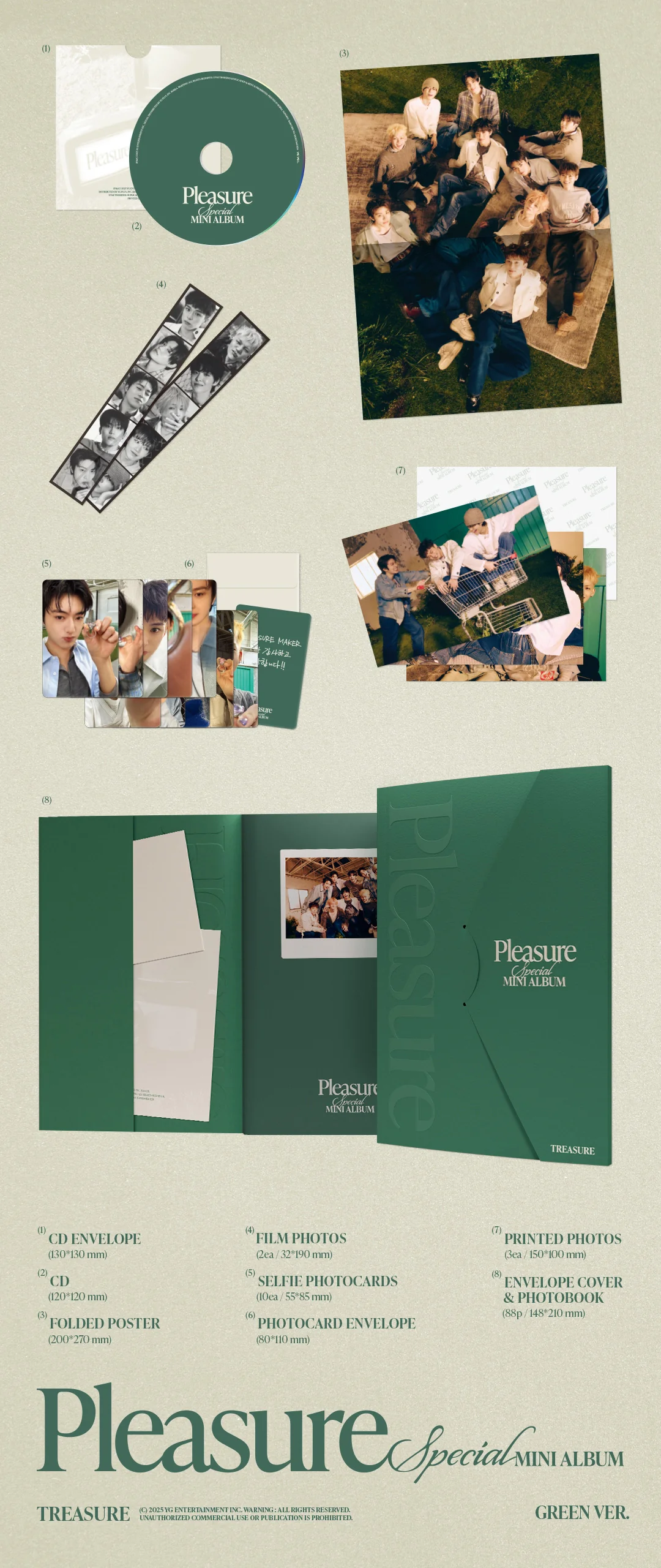 TREASURE - PLEASURE - Special Mini Album - Image 3