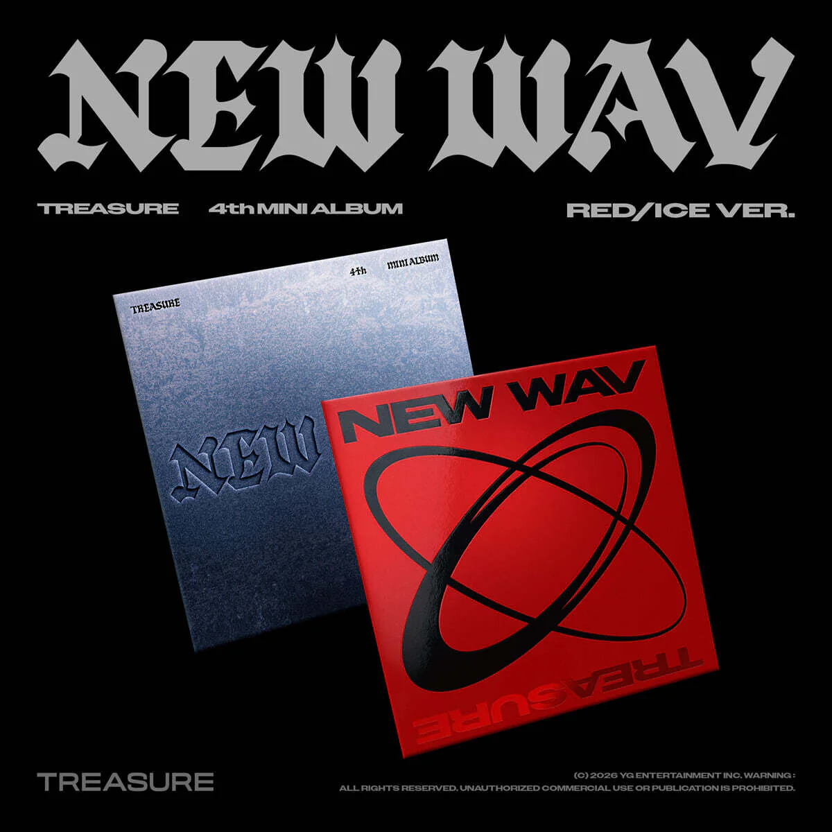 TREASURE - NEW WAV - 4th Mini Album (Standard Ver.)