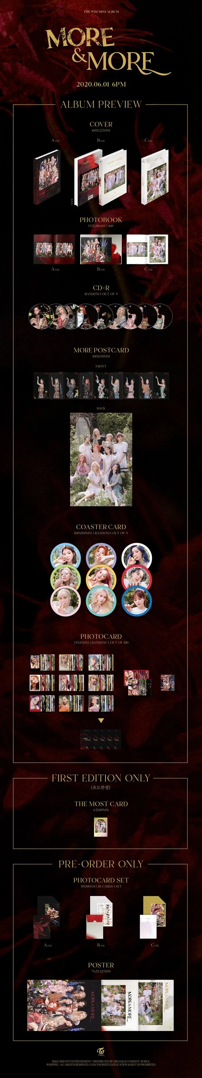 TWICE - MORE & MORE - 9th Mini Album - Image 2