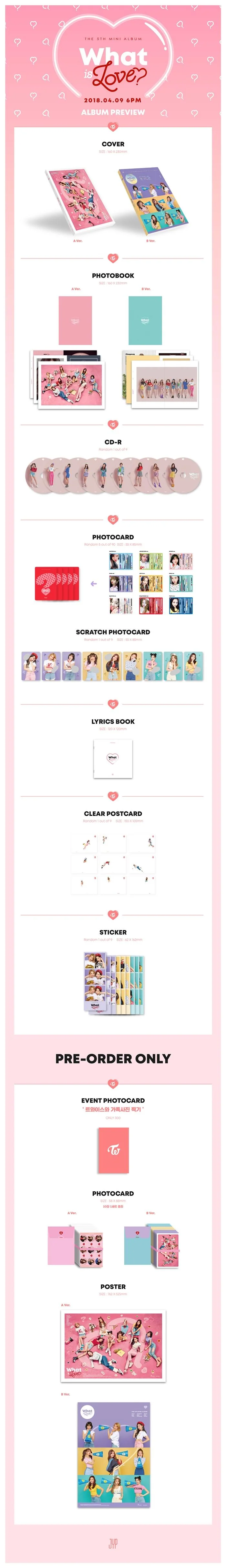 TWICE - What Is Love - 5th Mini Album - Image 2