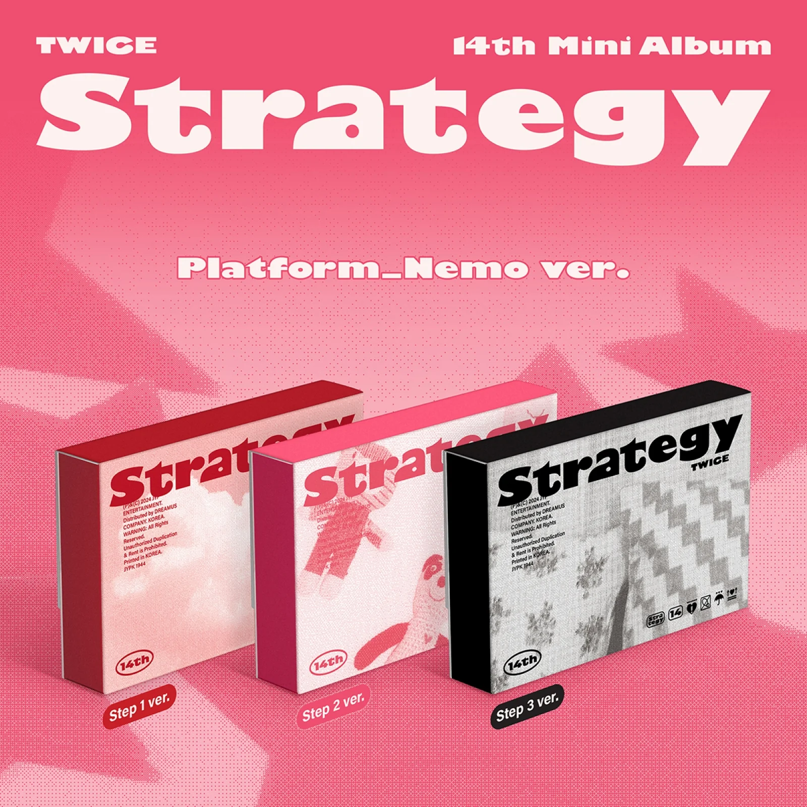 TWICE - STRATEGY - 14th Mini Album (Platform / Nemo Ver.)