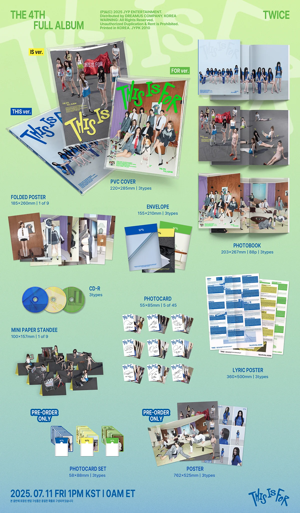 TWICE - THIS IS FOR - 4th Album - Image 2