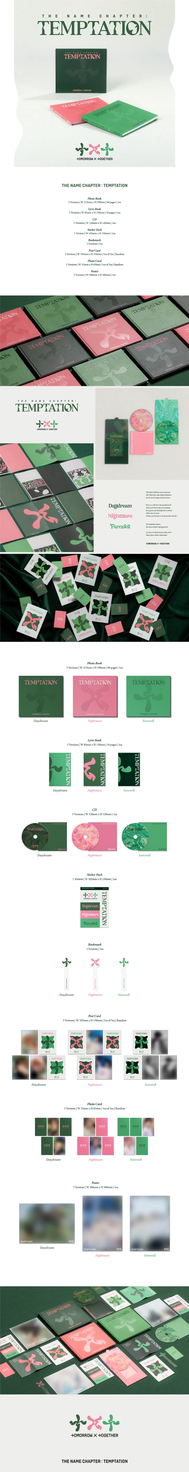 TXT - THE NAME CHAPTER : TEMPTATION - 5th Mini Album (Standard Ver.) - Image 2
