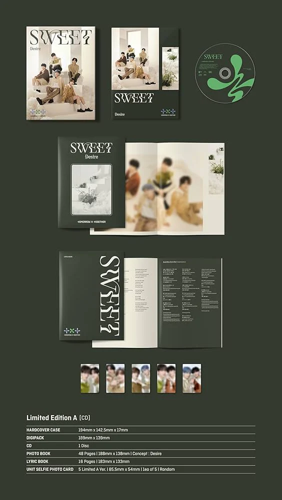 TXT - Sweet - Japanese 2nd Album (Limited Edition A) - Image 2