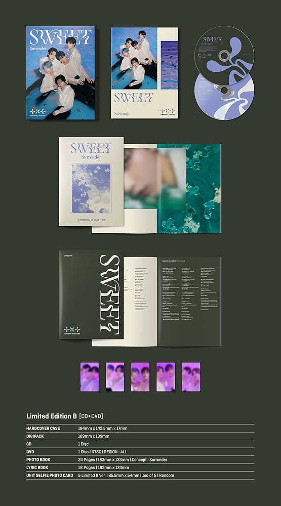 TXT - Sweet - Japanese 2nd Album (Limited Edition B) - Image 2