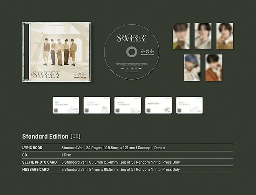 TXT - Sweet - Japanese 2nd Album (Standard Edition) - Image 2