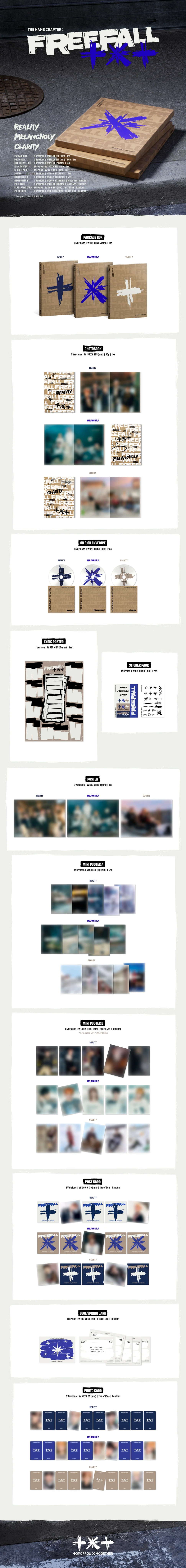 TXT - THE NAME CHAPTER : FREEFALL - 3rd Regular Album - Image 2