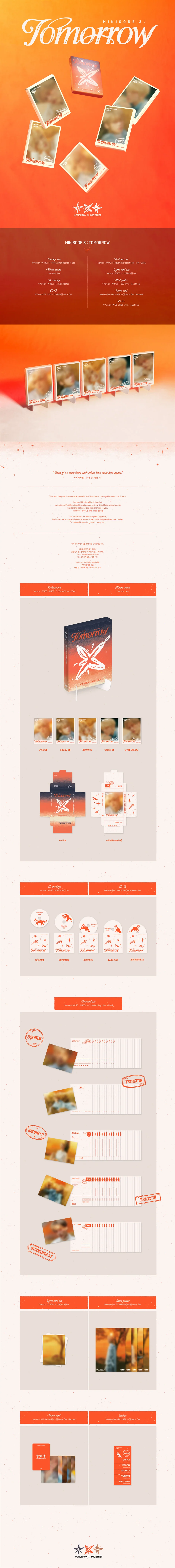TXT - Minisode 3 : TOMORROW - 6th Mini Album (Light Ver.) - Image 2