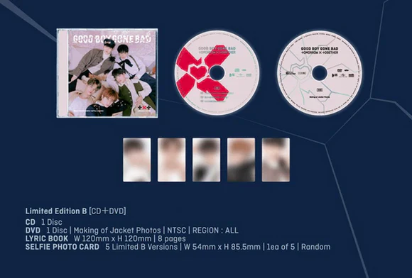 TXT - GOOD BOY GONE BAD - Japanese Album (Limited Edition B) - Image 2