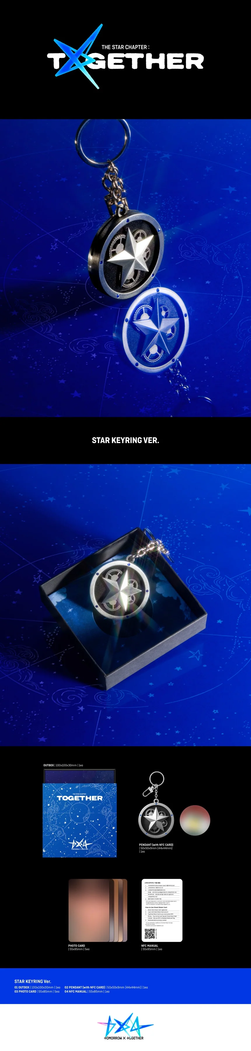 TXT - THE STAR CHAPTER : TOGETHER - Album (Star Keyring Ver.) - Image 2