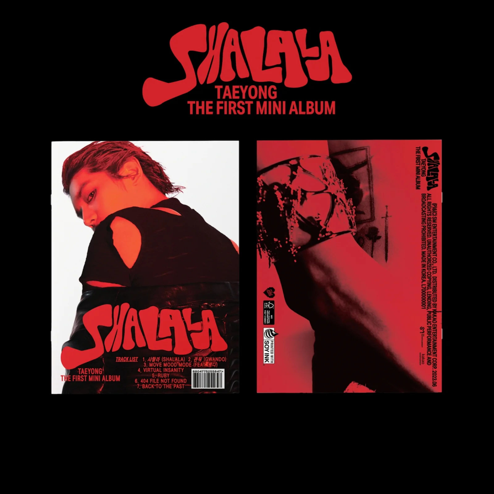 TAEYONG (NCT) - SHALALA - 1st Mini Album (Thorn Ver.)