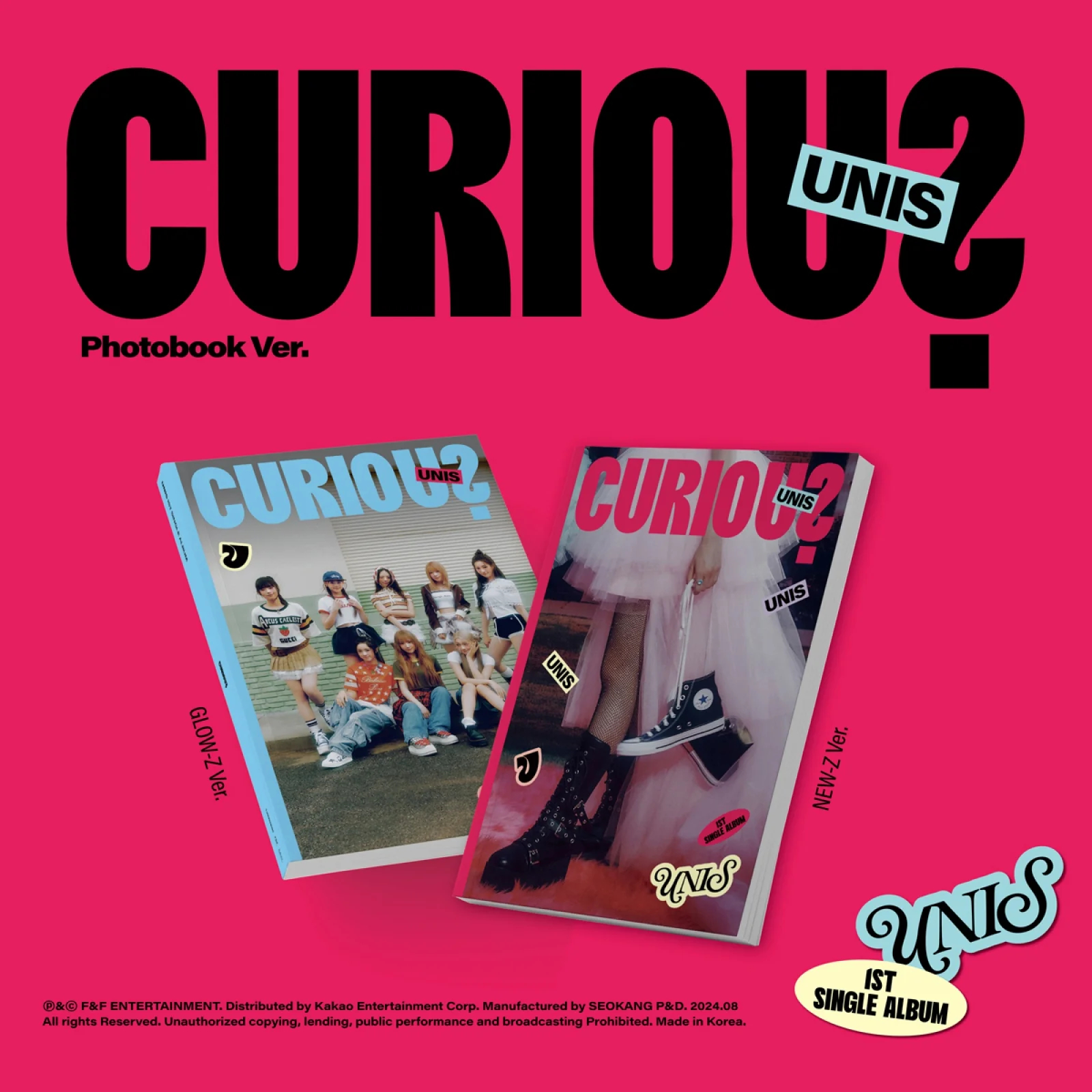 UNIS - CURIOUS - 1st Single Album