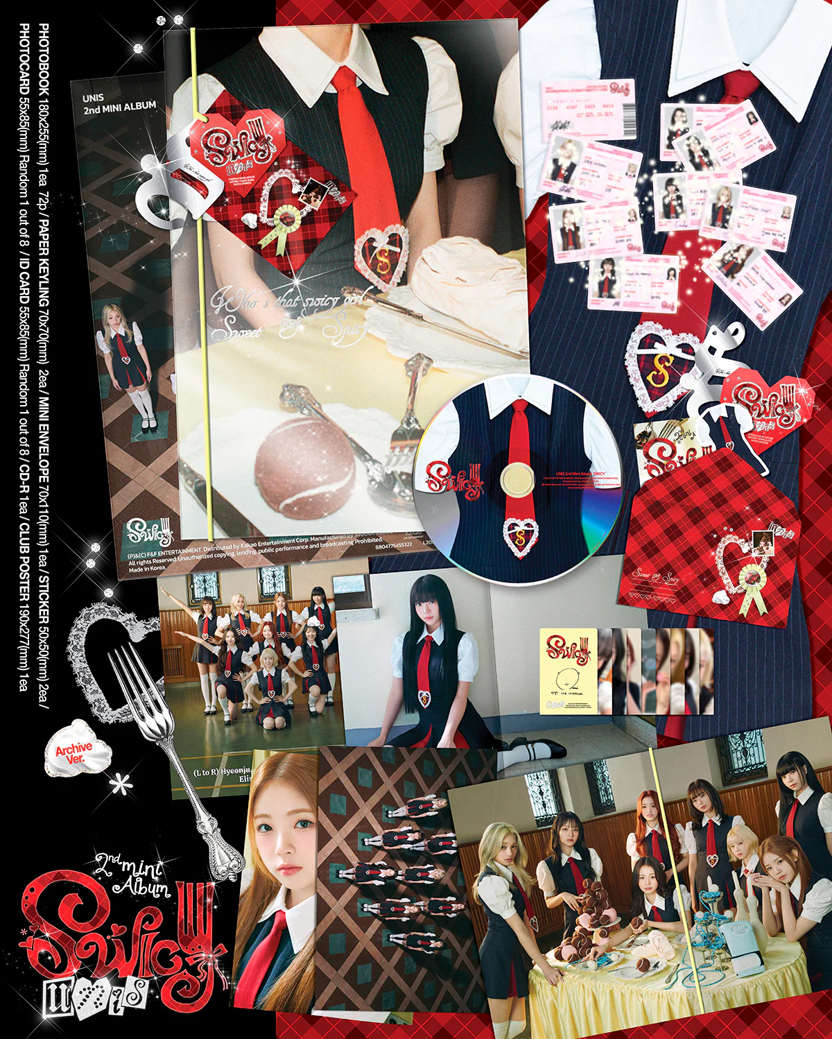 UNIS - SWICY - 2nd Mini Album (Archive Ver.) - Image 2