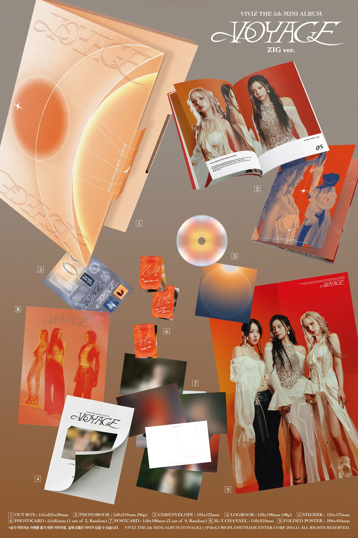 VIVIZ - VOYAGE - 5th Mini Album - Image 2